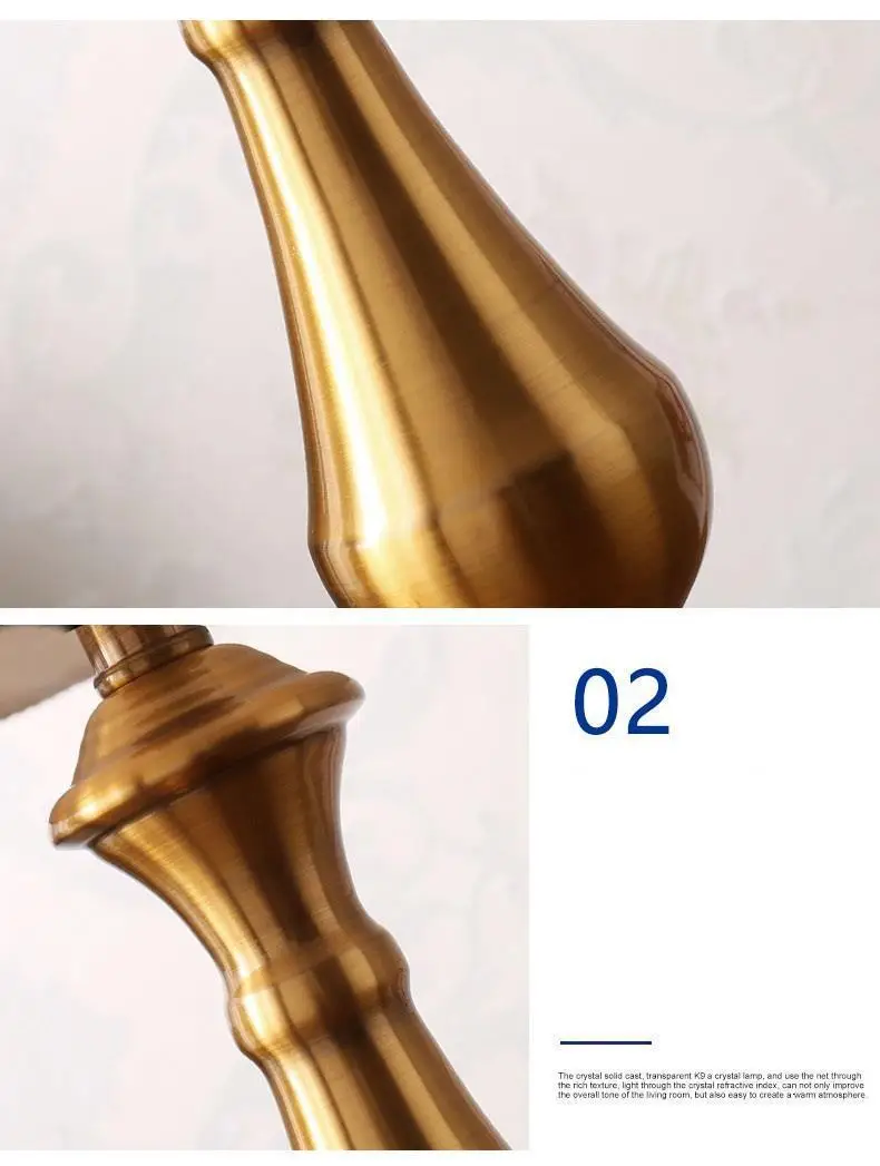 Bed Lampada Wedding Mariage Tischlampe Lampade Da Tavolo Deco El Dormitorio Lampara De Mesa Abajur Para Quarto Bedside Lamp