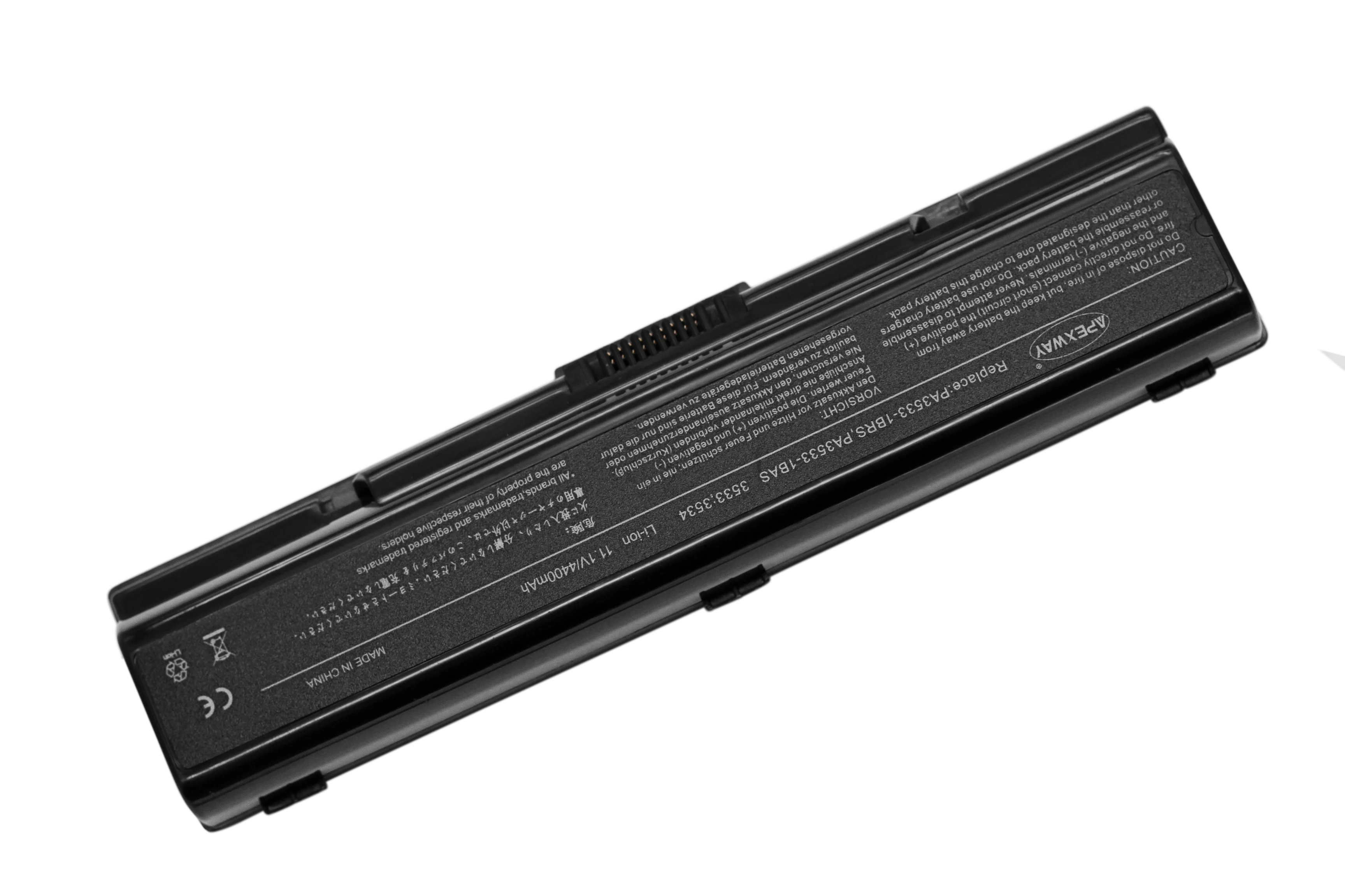 Аккумулятор на 4400 мА · ч для Toshiba PA3533U 1BAS PA3534U 1BRS Satellite A500 A205 A21 A300 A200 L300 L450D L500 L505