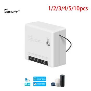 

SONOFF Mini DIY Two Way Smart Switch Automation Voice Remote Control Wifi Switch Relay Module Work With Alexa Google Home