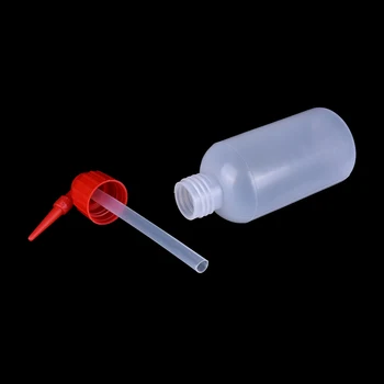 

Hot Sale 1pc White Plastic Useful Tattoo Diffuser Wash Squeeze Bottle Red Duck Mouth Tattoo Watering Can 250/500ml