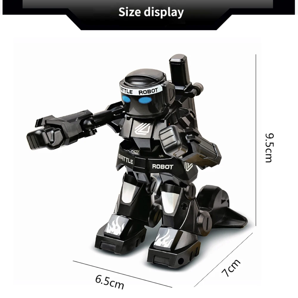 2.4g Remote Control Combat Robot Kit - Fantasy Sci-fi Boxing Toy For Kids