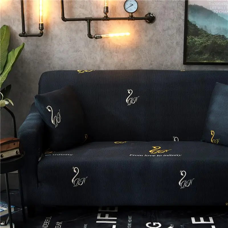 Покрывала для дивана стрейч протектор мебели полиэстер Loveseat Ipad Mini 1/2/3/4-seater крышка кресла для Гостиная - Цвет: zunpin