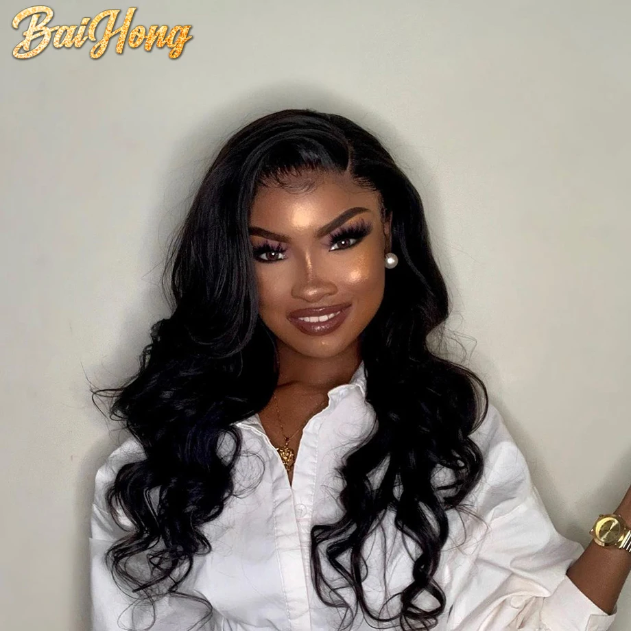 Feixes de Cabelo Extensão do Cabelo Fácil de nó Humano Brasileiro Onda Solta Cabelo 3 4 Pçs Natural Pacotes Lidar 8-28 Polegadas Não é Baihong 2 natural pacotes lidar 8-28 polegadas não é fácil de nó baihong