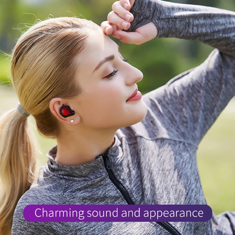 LYMOC X29 14,2 мм динамик 9D звук беспроводные гарнитуры мини наушники Bluetooth 5,0 наушники двойной HD микрофон громкой связи для iOS Android