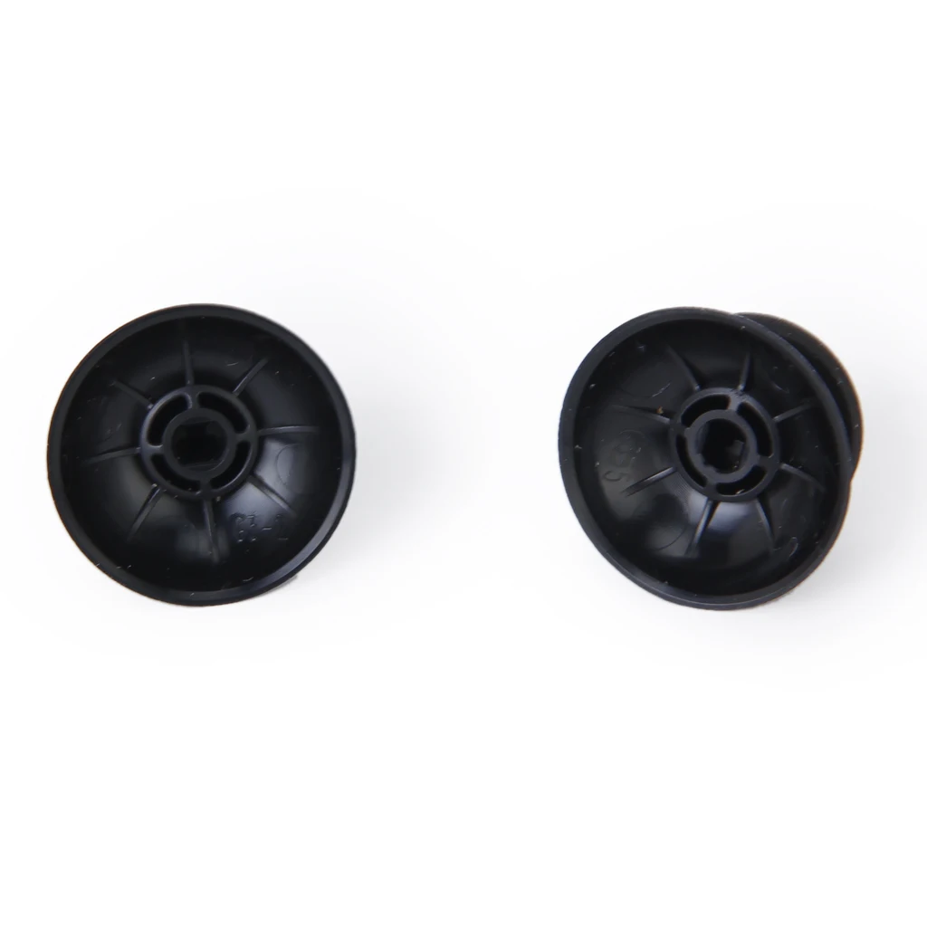 1Pair New Replacement Thumbstick  Joysticks Cap Thumb Stick For Sony PlayStation 4 PS4 Controller,Black