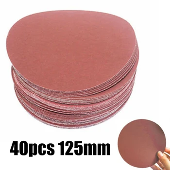 

Wood Sanding Discs 5" Alumina 320-2000 Grits Sandpaper Polishing Pads Sander