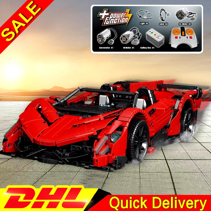 LP 20091 LamborghiniES Veneno Roadster совместимый leleing MOC-10559 строительные блоки кирпичи