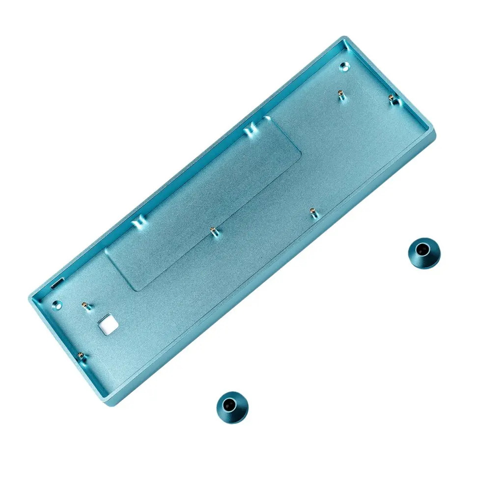 Minila Gh60 Anodização Cnc Alu Case para 60 Teclado Mecânico Compatível 60 Dz60 Poker Gk61 Gk64 Pok3r Gk64x Gk61x 60 61 64 - Imagem 2