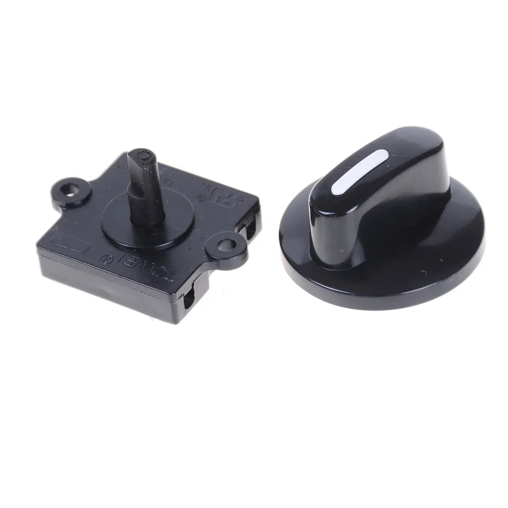 4 Position 3 Way Selector Rotary Switch For Fan 13A 120VAC With Knob Switch 31.5*31.5mm