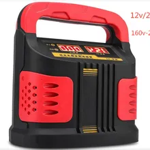 12 В 24 в профессиональный автомобиль мотоцикл Лодка свинцово-кислотная батарея зарядное устройство Интеллектуальный ЖК-цифровой дисплей AGM гель автоматическая зарядка