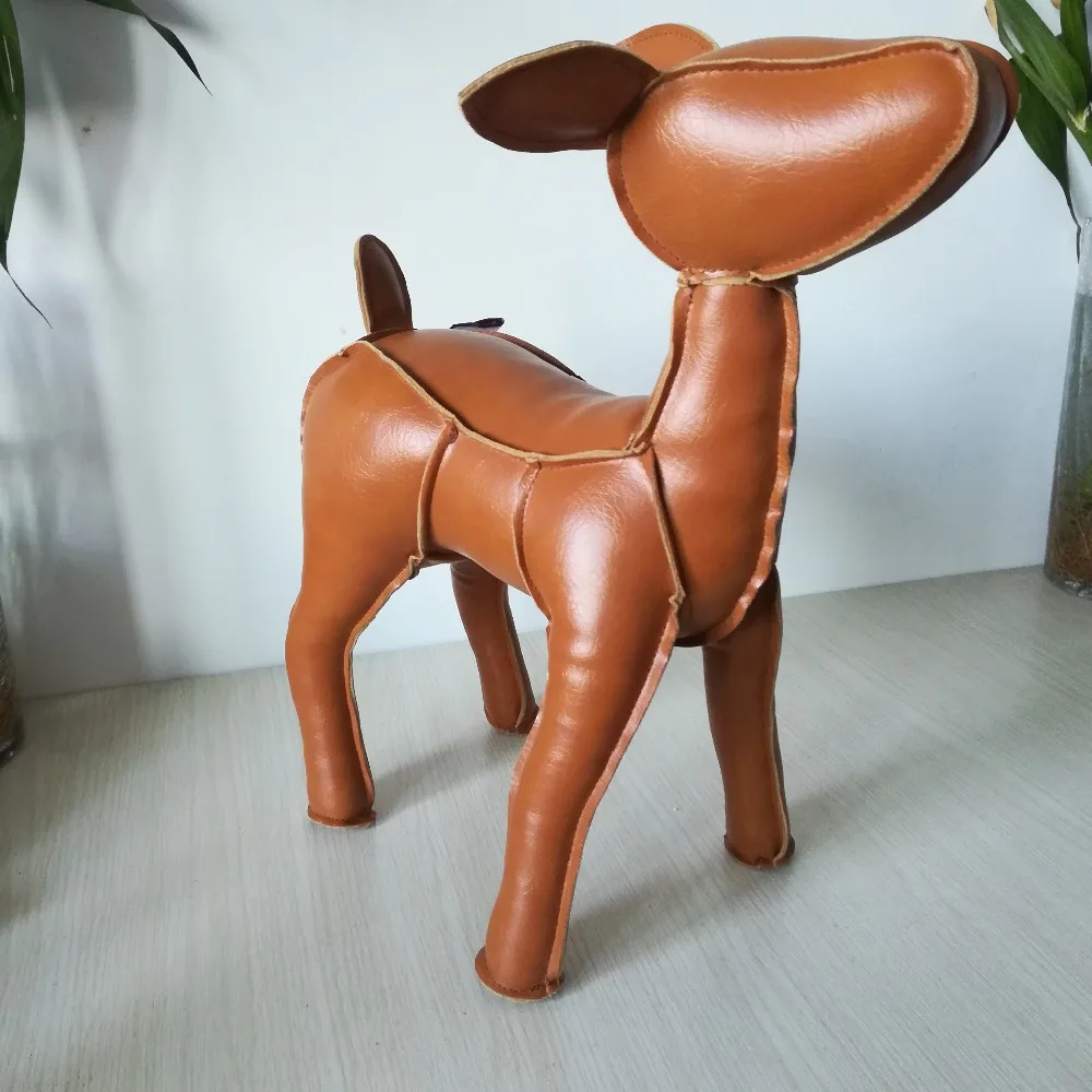 Около 30x33 см Милая sika плюшевая игрушка олень из искусственной кожи Коричневый Олень Мягкая кукла подарок на день рождения s0858