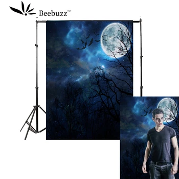 

Beebuzz photo backdrop new halloween products a weird jungle background in the moonlighe take pictures at halloween parties