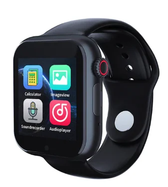 Black Новинка, Z6S, умные часы для мужчин и женщин, Bluetooth, вызов, 2,0 м, камера, аудио плеер, спящий, монитор сердечного ритма, музыкальный плеер, умные часы - Цвет: Black