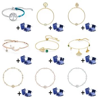 

High Quality Original SWA Bracelet REMIX Series with Original Engraved Women Jewelry Gift Party Wedding Jewelry Free Shipping