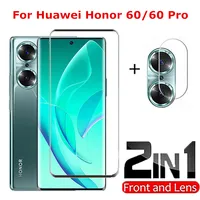 2in1 Gehärtetem Glas für Huawei Honor 60 60 Pro Kamera Objektiv Screen Protector für honor 50 50 pro honor60 60pro schutz Glas