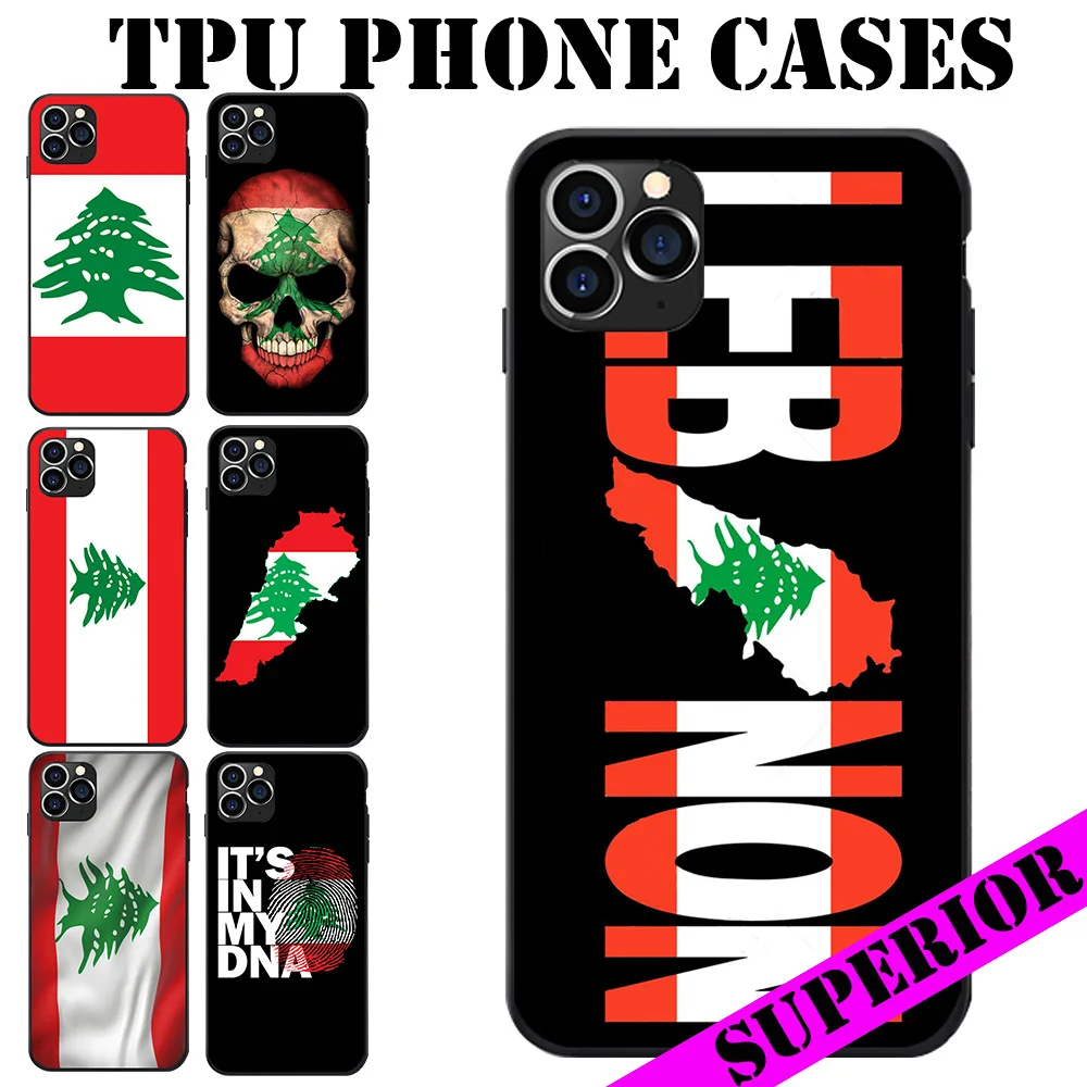 Мягкий чехол из ТПУ с логотипом для Huawei Honor 7 8 9 10 V20 S I A Pro Lite Lebanon National Flag|Бамперы| |