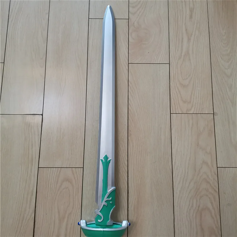 cosplay sao anime jogo espada arte asuna piscando luz espada prop role playing agradável asuna pu arma espada
