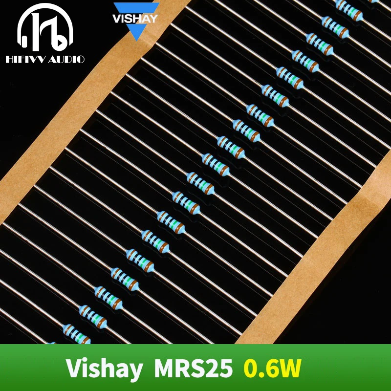 Hifi резистор пакет VISHAY BC MRS25 1% сопротивление для аудио усилитель платы DIY