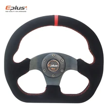 EPLUS-volante deportivo de carreras de PVC, Universal, 13 pulgadas, 325mm, de aluminio, modificado para estilo Omp