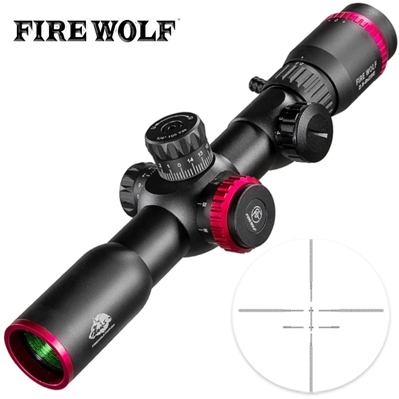 FIRE WOLF QZ 2 5-8X28 FFP охотничий прицел с первым фокусным расстоянием оптические прицелы