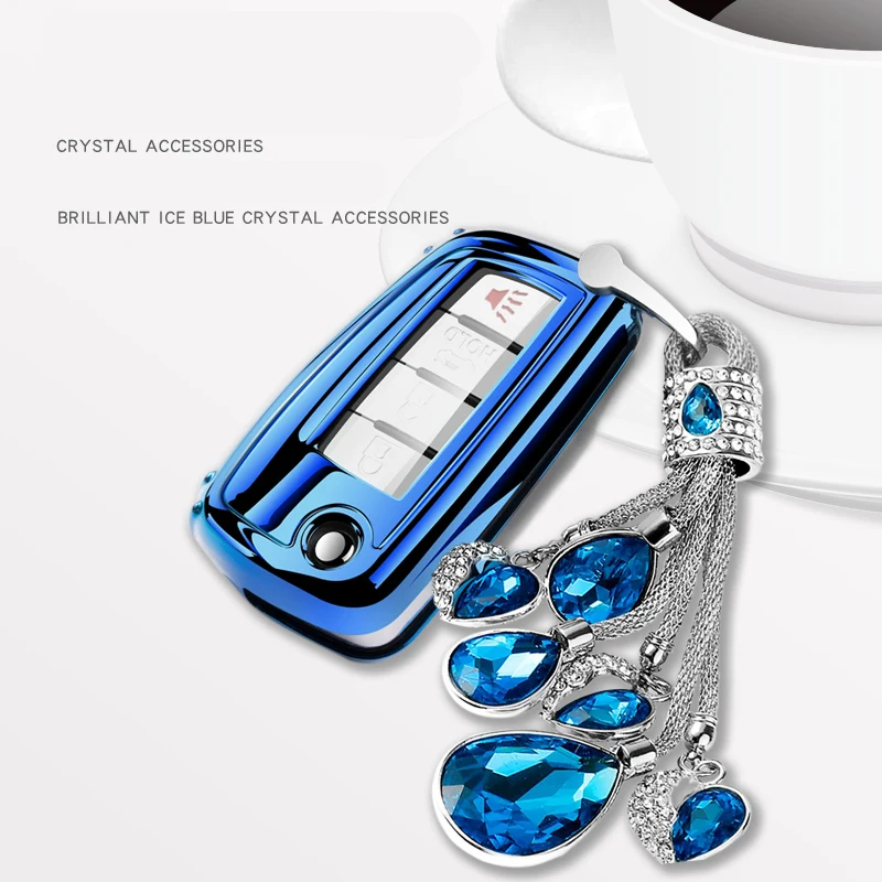 

Durable Soft TPU car key housing cover for Nissan X-trail T32 Rogue Juke F15 Qashqai J11 Murano MAXIMA ALTIMA accessories Case