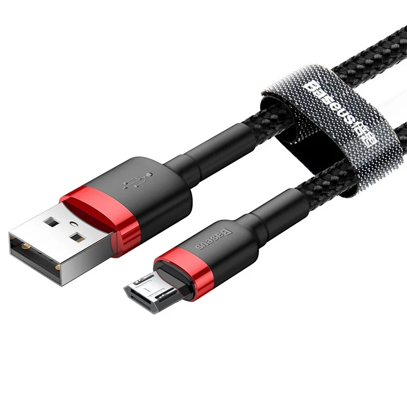 Baseus Micro USB кабель зарядное устройство для samsung Galaxy S7 S6 Быстрая зарядка мобильного