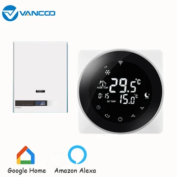 

Wifi Smart Remote Control Water Underfloor Heating Thermostat For Touch Screen 220v 3A Gas Boiler