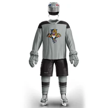 Coldоткрытом воздухе винтажные хоккейные тренировочные майки с принтом Panthers Логотип Спорт Дешевые Высокое качество H6100-10