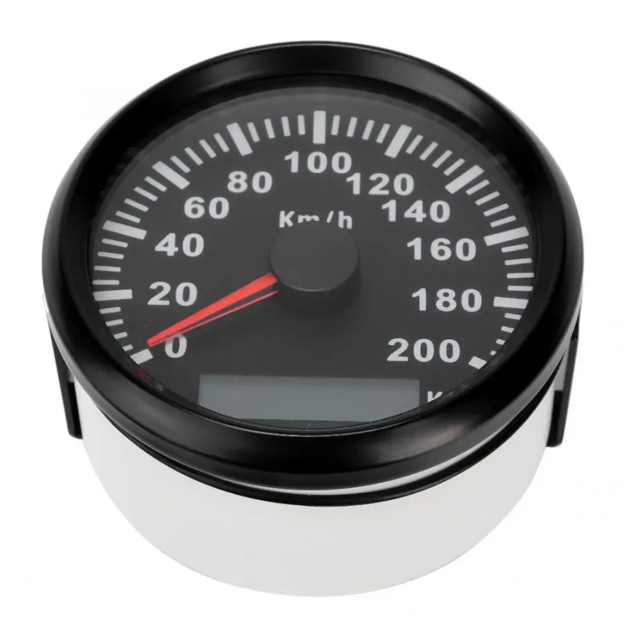 85 мм gps датчики спидометра Тюнинг Авто lcd скорость одометры 9-32 В mileometer 200 км/ч автомобильные аксессуары