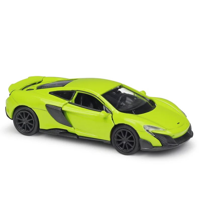 Welly 1:36 литая металлическая модель автомобиля игрушка для MCLAREN 675LT COUPE Игрушечная