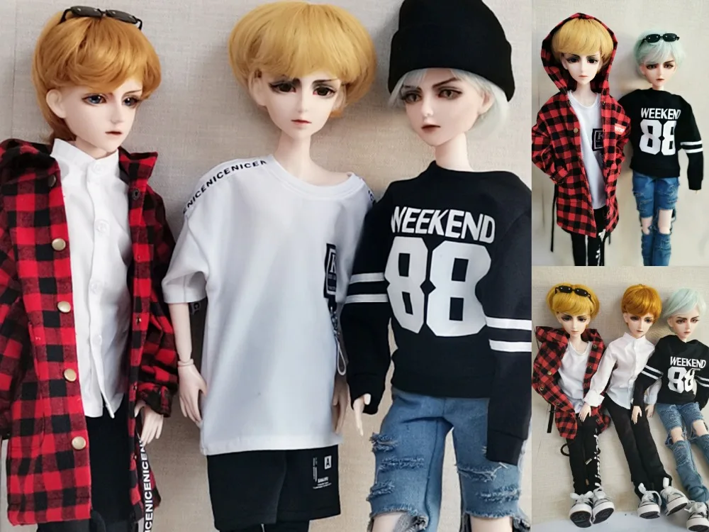 Индивидуальные мужские куклы BJD DIY пластиковая кукла 24 сустава шарнирная для