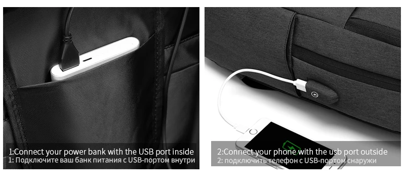 portátil adolescente masculino mochila com usb de