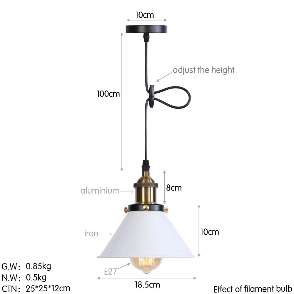 D0032原款白罩 尺寸图（英文版）