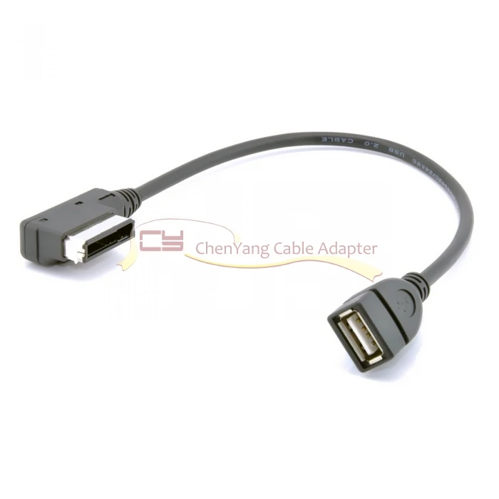 CY медиа в AMI MDI USB AUX флэш-накопитель адаптер кабель для автомобиля VW AUDI A4 A6 Q5 Q7