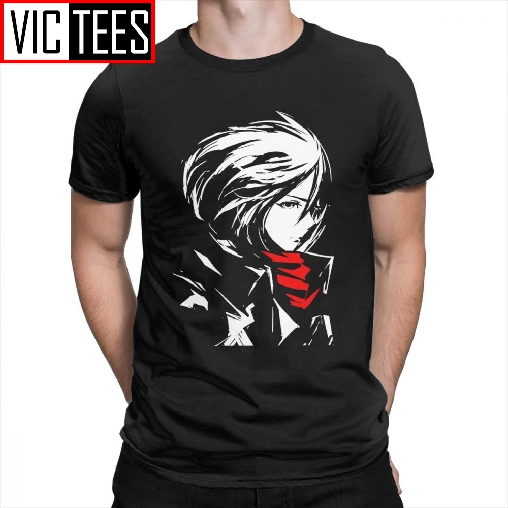 Men's Attack On Titan Mikasa AOT Beautiful T Shirts Purified Cotton Mens T-Shirts Cool Tee Shirts Unique Crewneck Men's Attack On Titan Mikasa AOT Beautiful T Shirts Purified Cotton Mens T-Shirts Cool Tee Shirts Unique Crewneck