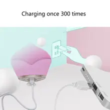 Силиконовые Электрический Чистка лица Sonic зубная щётка для чистки лица спа кисточки массажер чистый цвет Блокировка 19QE