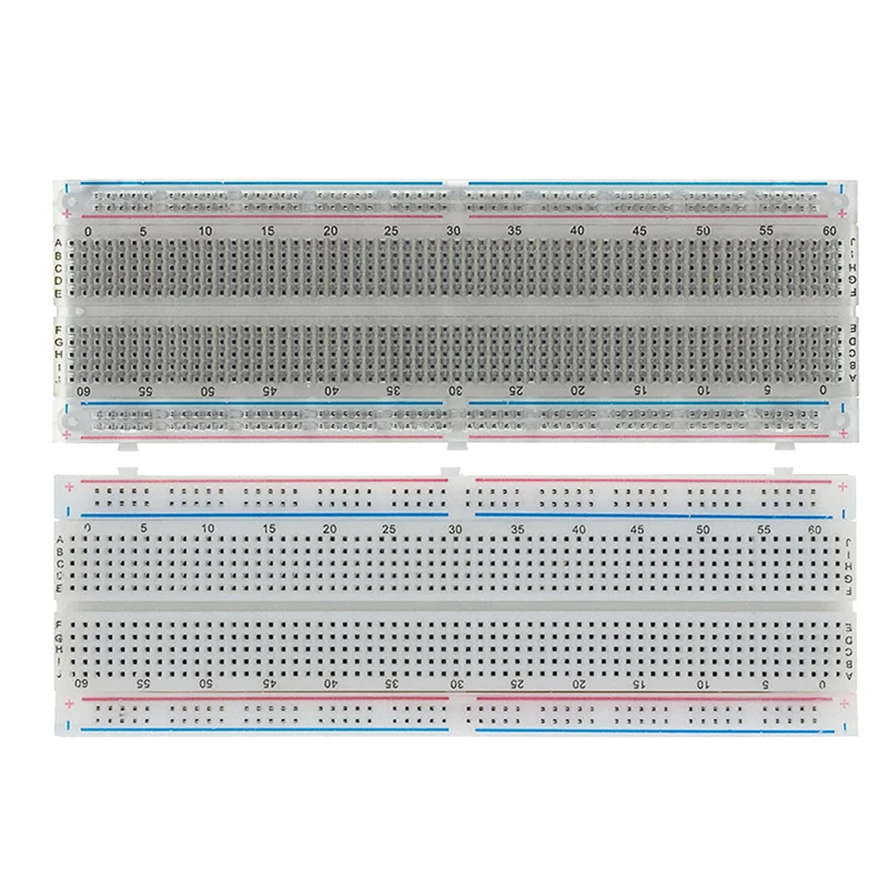 3.3V/5V MB102 Breadboard Power Module+MB-102 830 Points Solderless Prototype Bread Board kit +65 Flexible Jumper Wires