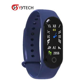 

SYYTECH M30 Smart Bracelet Fingerprint Version 0.96'' Color Screen Heart Rate Monitor Waterproof Sport Smartwatch Wristband