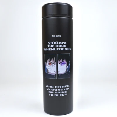 R OUSSIRRO Наруто термос Uzumaki Наруто с крышкой Хатаке Какаши термос Uchiha itachi кружки чашка подарок - Цвет: R