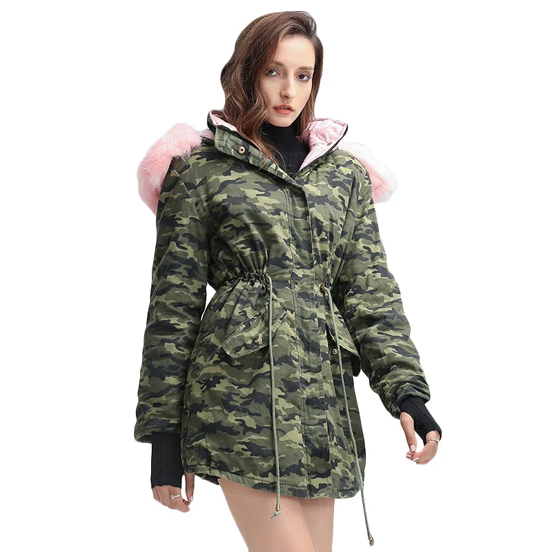 superdry winterjacke camouflage