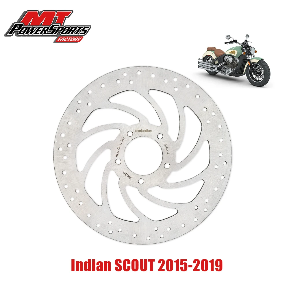 Per Indian Scout 2015-2019 Scout Bobber Disco Freno Rotore Anteriore Posteriore Mtx Moto Street Bike Frenatura Accessori Moto