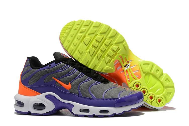 Nike Air Max TN Plus color Flip мужские кроссовки ДЛЯ БЕГА МОДНЫЕ амортизирующие кроссовки для фитнеса Нескользящая Дизайнерская обувь CI5924