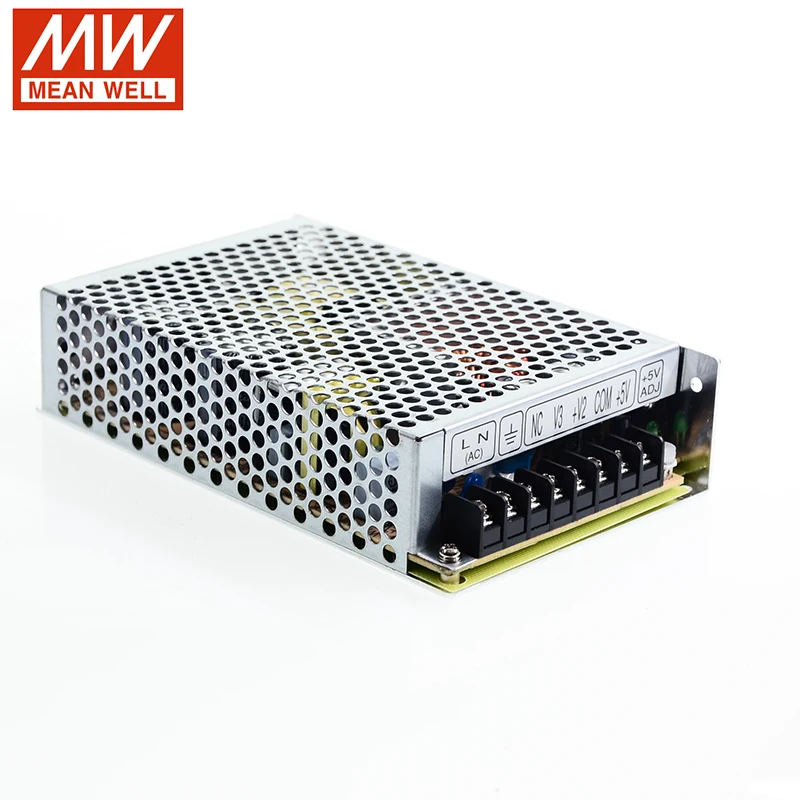 Original MEAN WELL RT-85D 90W Triple Output Switching Power Supply 5V 24V 12V DC 6A 2A 1A Unit Transformer SMPS | Обустройство дома