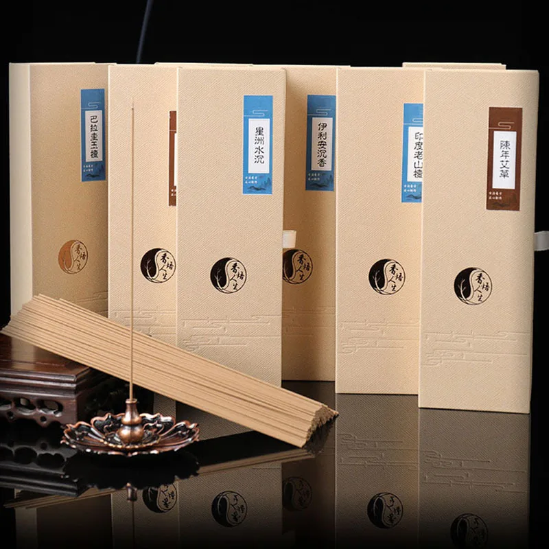 

180 Pcs Indoor Natural Incense Burner Sticks Sleep Health Incense Stick Aroma Air Freshener Sandalwood Aromatherapy
