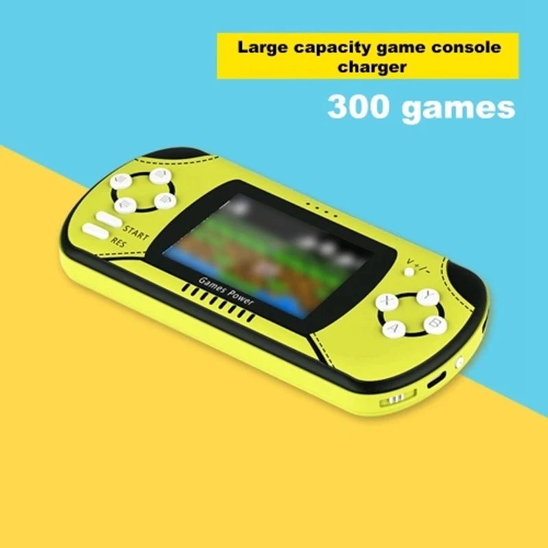 Портативная игровая консоль большой емкости power Bank QI Беспроводное зарядное устройство USB + Беспроводная зарядка