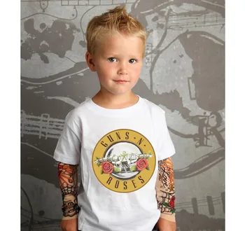 

Guns N Roses T Shirt Kid T-shirt Summer Round Neck Baby Tshirt Children's Infant Toddler Girls Boys Tops Tee Clothes