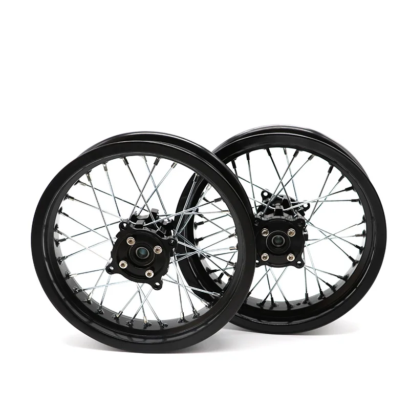 PitbikeRims15mmhole300x12inch25012inchrearandfrontwheel
