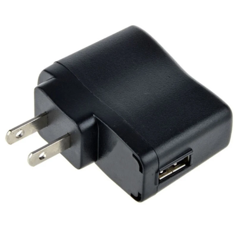 Черный Usb зарядная головка 5v500ma Usb адаптер Usb зарядное устройство головное зарядное устройство с зарядным телефоном светильник O4I7