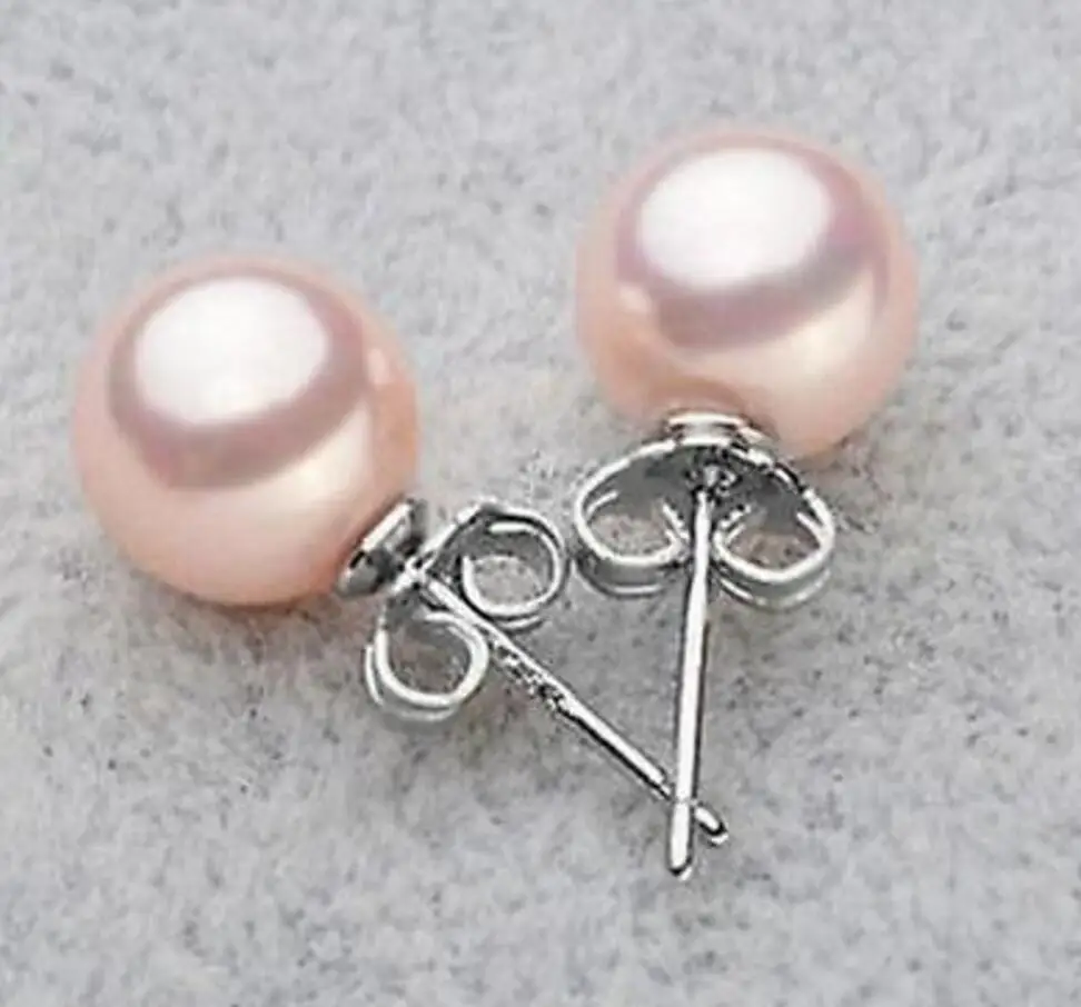 Free shipping new Round South Sea Shell Pearls Silver Earrings | Украшения и аксессуары