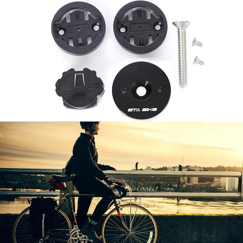 

Aluminum Alloy Bike Stem Extension Bracket Mount Base For Garmin Bryton Cateye